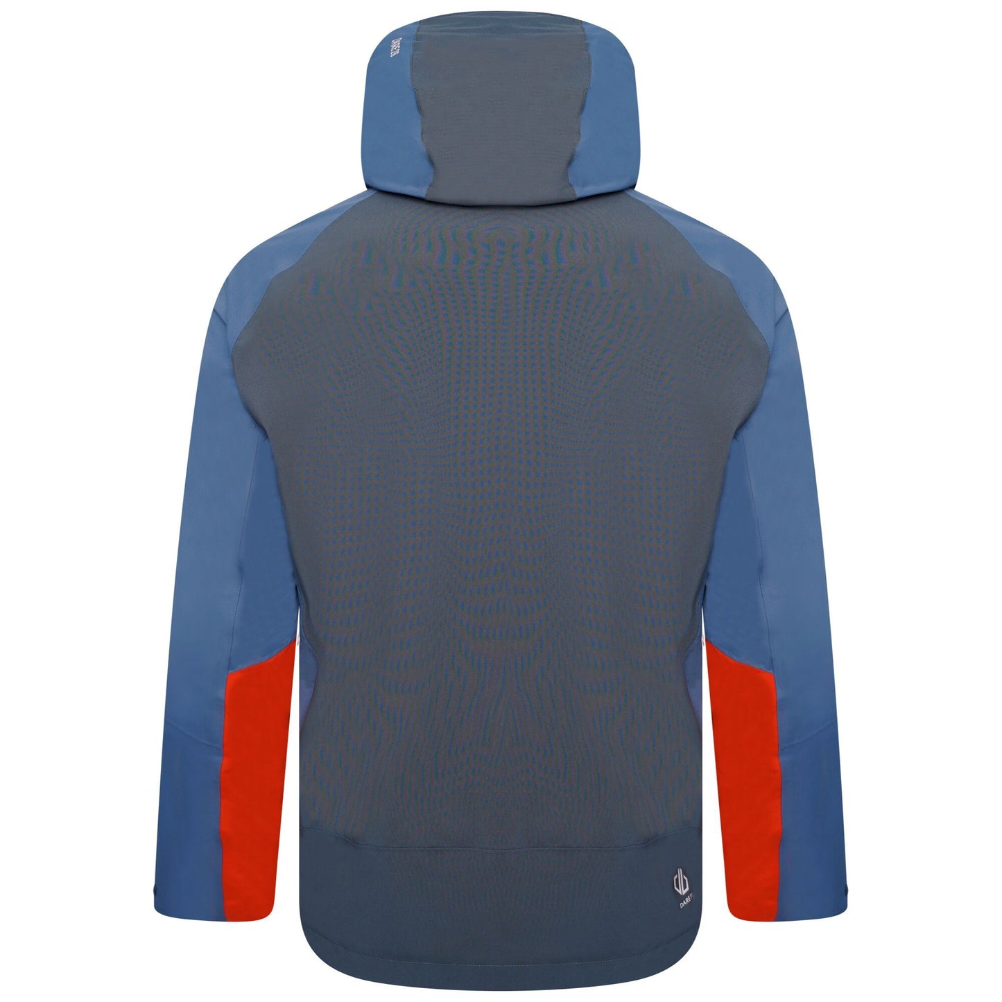 Stellar Blue-Burnt Salmon - Lifestyle - Dare 2B Mens Soaring II Recycled Waterproof Jacket