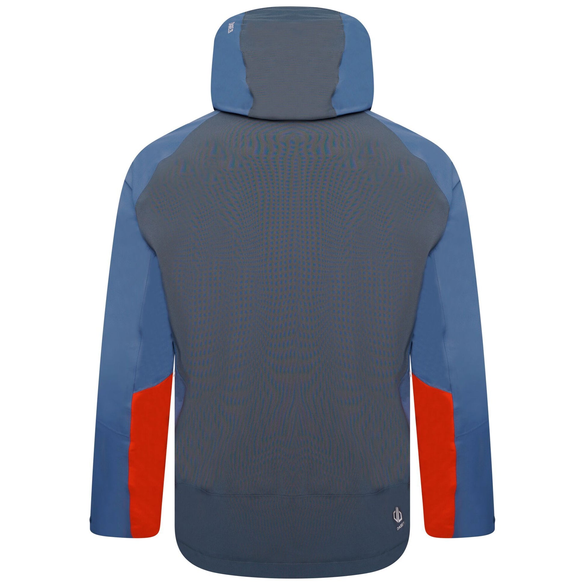 Stellar Blue-Burnt Salmon - Lifestyle - Dare 2B Mens Soaring II Recycled Waterproof Jacket