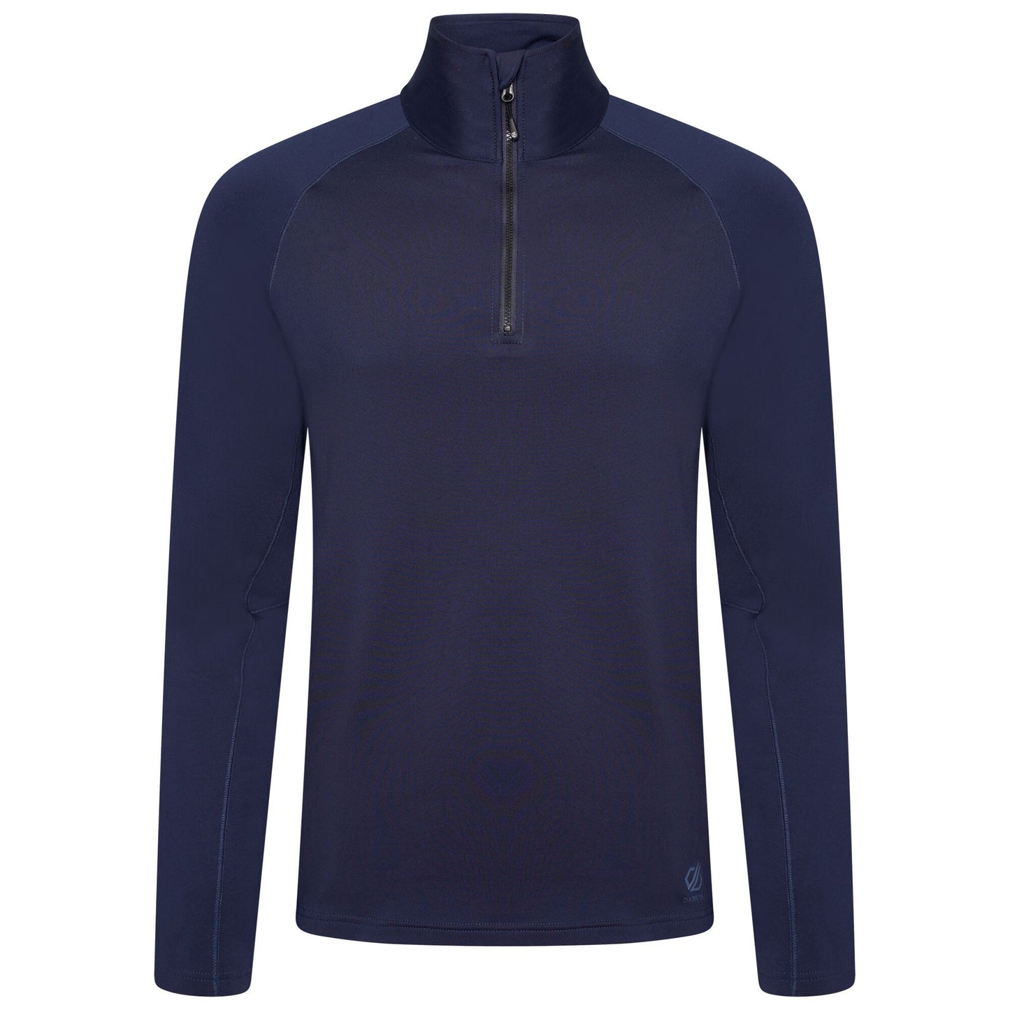 Nightfall Navy - Front - Dare 2B Mens Fuser Core Stretch Half Zip Thermal Top