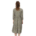 Green Fields - Pack Shot - Regatta Womens-Ladies Briella Abstract Long-Sleeved Casual Dress