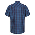 Dynasty Blue - Side - Regatta Mens Kalambo VI Checked Shirt