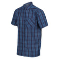 Dynasty Blue - Lifestyle - Regatta Mens Kalambo VI Checked Shirt