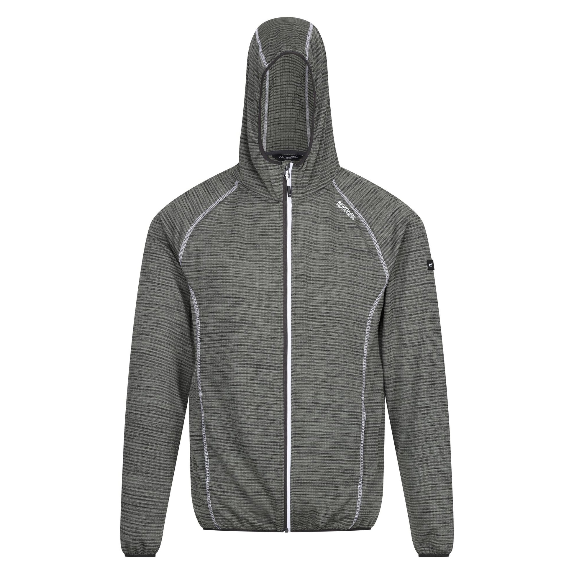 Agave Green - Front - Regatta Mens Yonder Full Zip Hoodie
