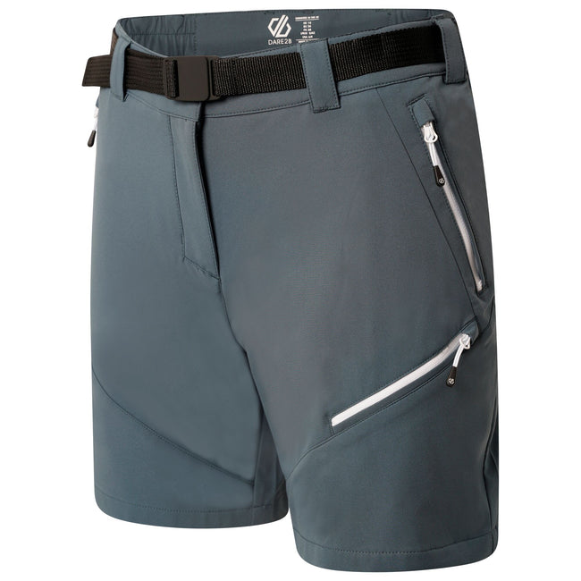 Orion Grey - Close up - Dare 2B Womens-Ladies Melodic Pro Lightweight Shorts