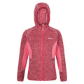 Tropical Pink-Rethink Pink - Front - Regatta Womens-Ladies Walbury III Full Zip Fleece Jacket