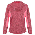 Tropical Pink-Rethink Pink - Pack Shot - Regatta Womens-Ladies Walbury III Full Zip Fleece Jacket