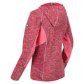 Tropical Pink-Rethink Pink - Close up - Regatta Womens-Ladies Walbury III Full Zip Fleece Jacket
