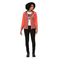Fusion Coral-Neon Peach - Back - Regatta Womens-Ladies Walbury III Full Zip Fleece Jacket