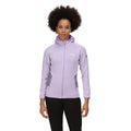 Pastel Lilac-Light Amethyst - Side - Regatta Womens-Ladies Walbury III Full Zip Fleece Jacket