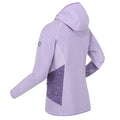 Pastel Lilac-Light Amethyst - Close up - Regatta Womens-Ladies Walbury III Full Zip Fleece Jacket