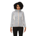 White - Back - Regatta Womens-Ladies Walbury III Full Zip Fleece Jacket