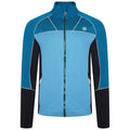 Fjord Blue-Gulfstream - Front - Dare 2B Mens Reformed II Core Stretch Recycled Fleece Jacket