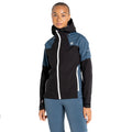 Black-Orion Grey - Front - Dare 2B Womens-Ladies Checkpoint III Recycled Waterproof Jacket