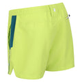 Bright Kiwi-Pacific Green - Close up - Regatta Mens Rehere Shorts