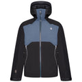 Black-Orion Grey - Front - Dare 2B Mens Touchpoint II Waterproof Jacket