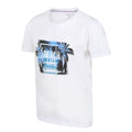 White - Side - Regatta Childrens-Kids Bosley V Beach T-Shirt