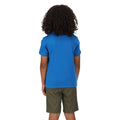 Imperial Blue - Lifestyle - Regatta Childrens-Kids Bosley V Beach T-Shirt