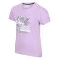 Pastel Lilac - Lifestyle - Regatta Childrens-Kids Bosley V Graphic Print T-Shirt