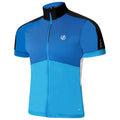 Snorkel Blue-Teton Blue - Close up - Dare 2B Mens Protraction II Recycled Lightweight Jersey