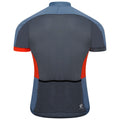 Stellar Blue-Orion Grey - Pack Shot - Dare 2B Mens Protraction II Recycled Lightweight Jersey