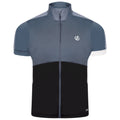 Black-Orion Grey - Front - Dare 2B Mens Protraction II Recycled Lightweight Jersey