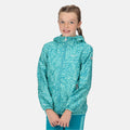 Enamel - Side - Regatta Childrens-Kids Lever Animal Print Packaway Waterproof Jacket