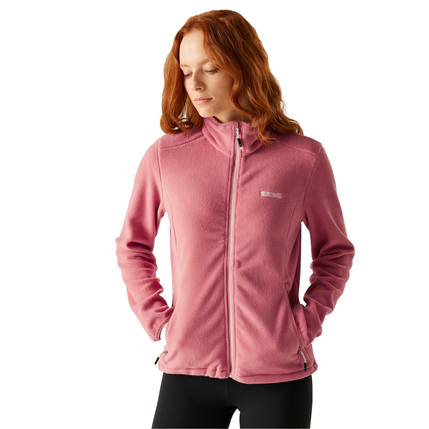 Dusty Rose - Lifestyle - Regatta Womens-Ladies Floreo IV Full Zip Fleece Jacket