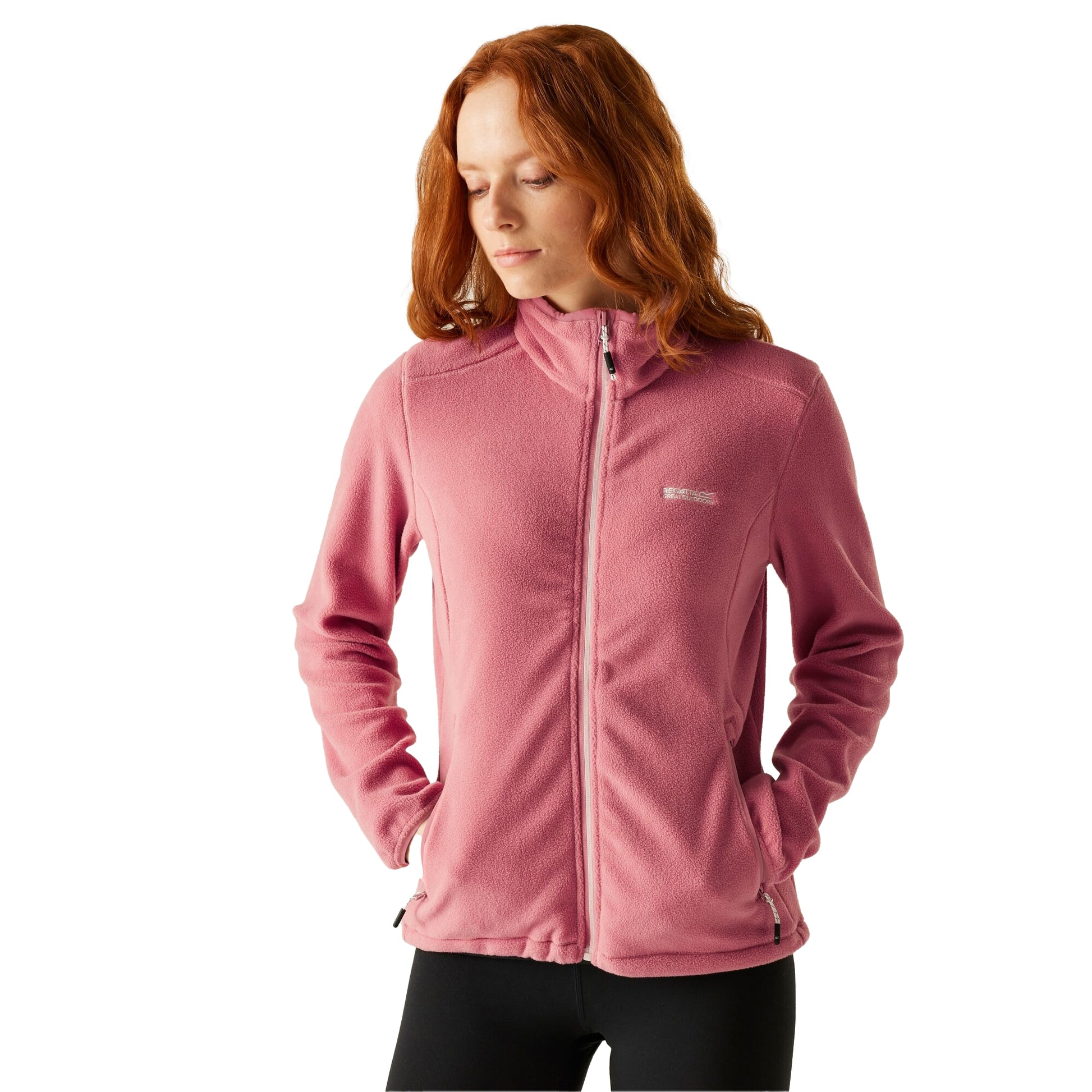Dusty Rose - Lifestyle - Regatta Womens-Ladies Floreo IV Full Zip Fleece Jacket