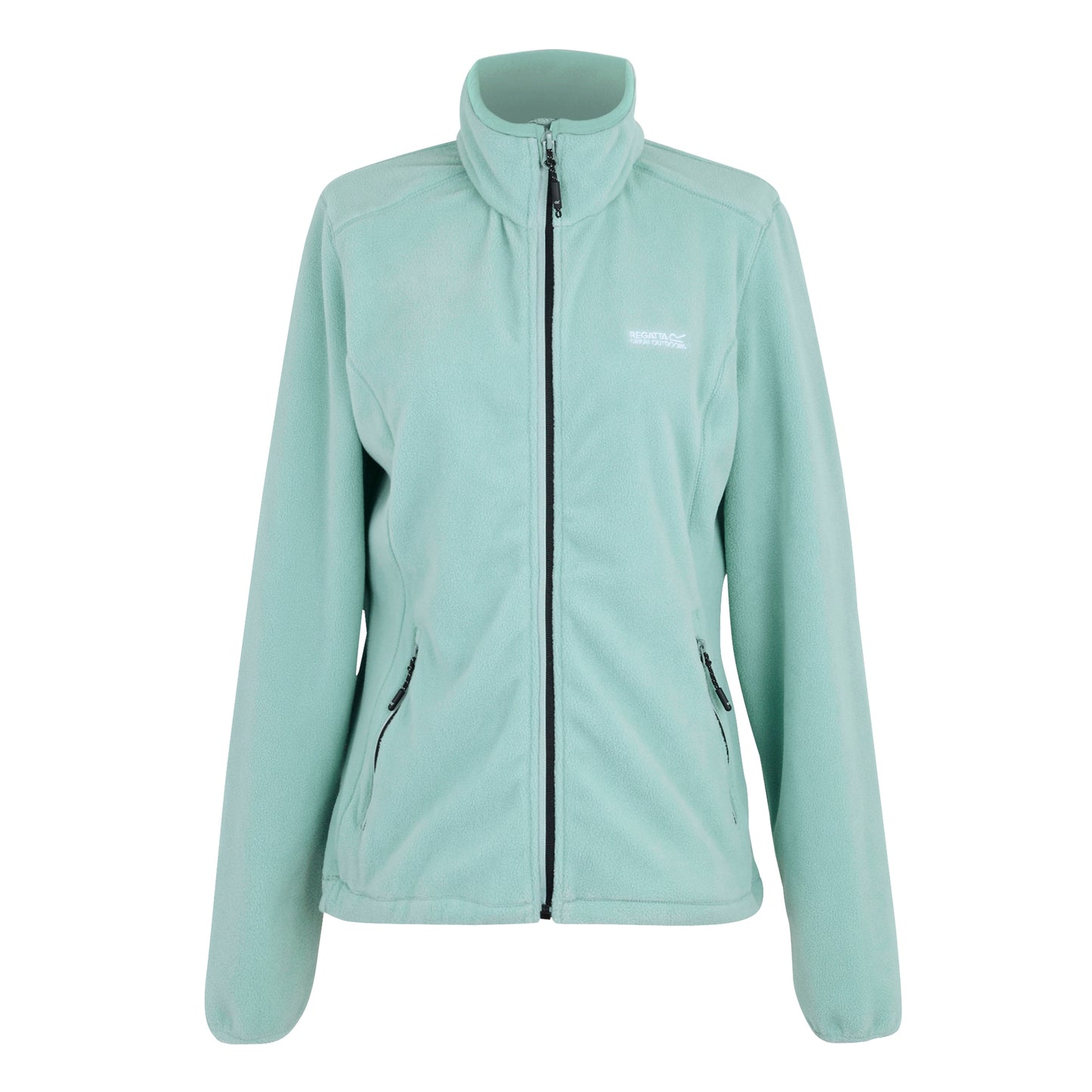 Green Haze - Front - Regatta Womens-Ladies Floreo IV Full Zip Fleece Jacket