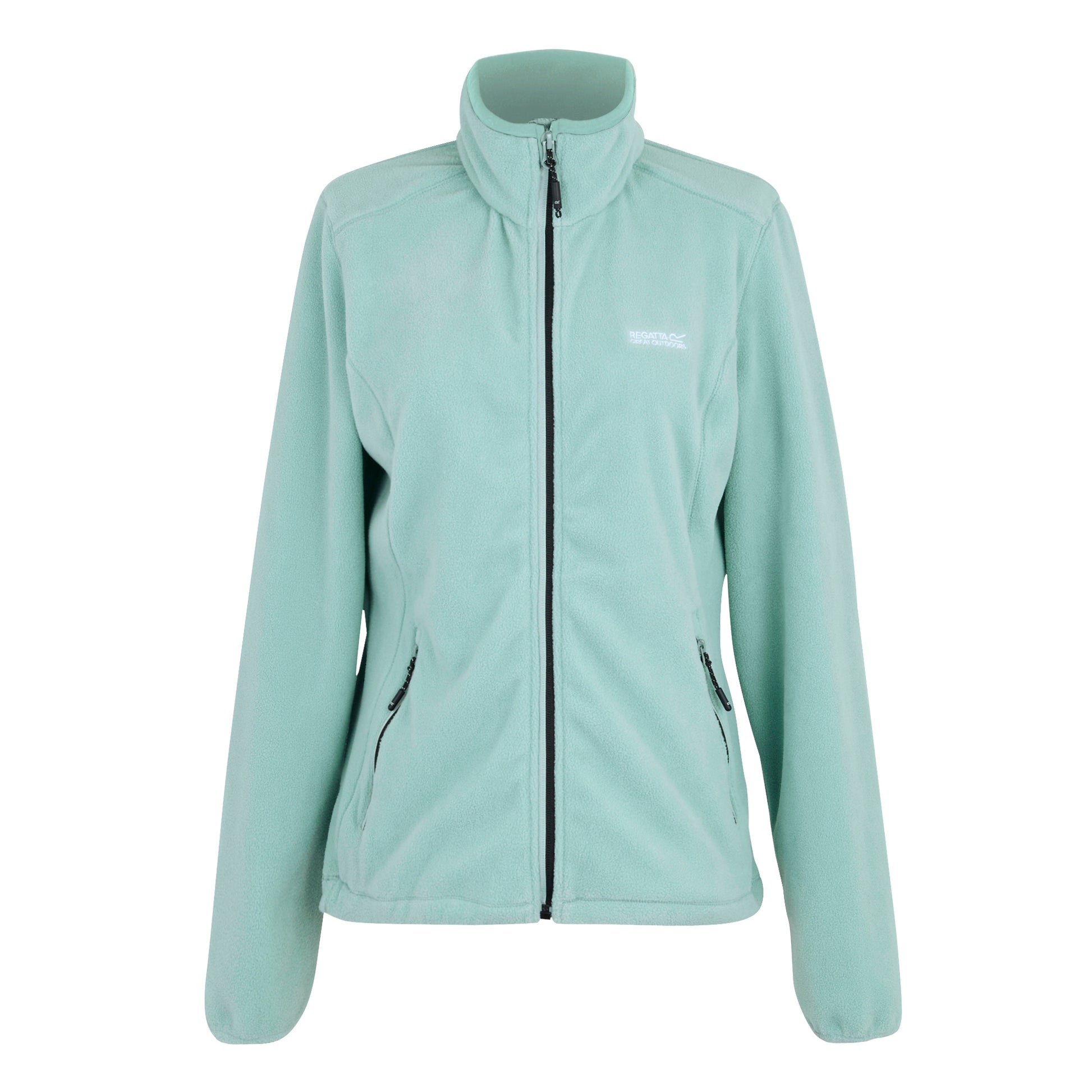Green Haze - Front - Regatta Womens-Ladies Floreo IV Full Zip Fleece Jacket