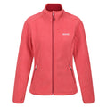 Mineral Red - Front - Regatta Womens-Ladies Floreo IV Full Zip Fleece Jacket
