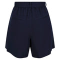 Navy - Back - Regatta Womens-Ladies Sabela Paper Bag Shorts