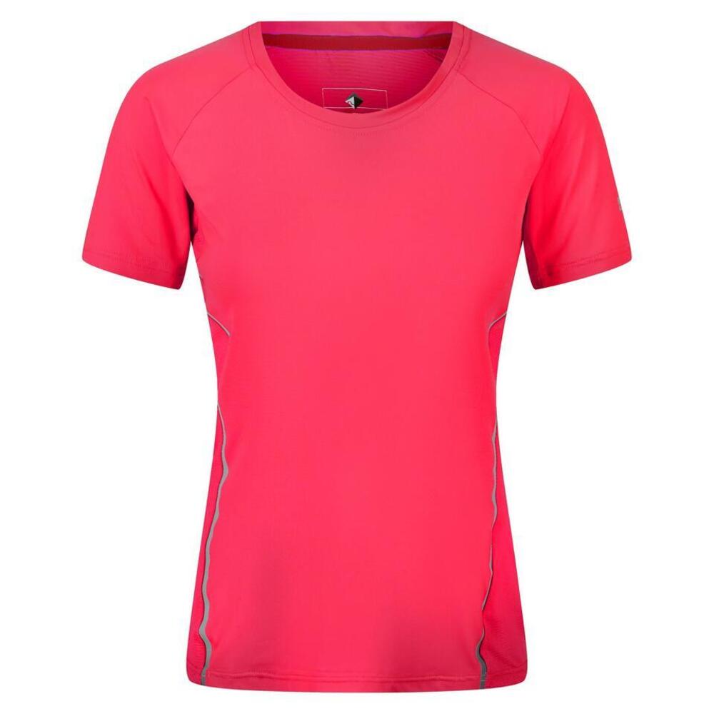 Rethink Pink - Front - Regatta Womens-Ladies Highton Pro T-Shirt