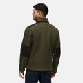 Dark Khaki - Pack Shot - Regatta Mens Faversham Full Zip Fleece Jacket
