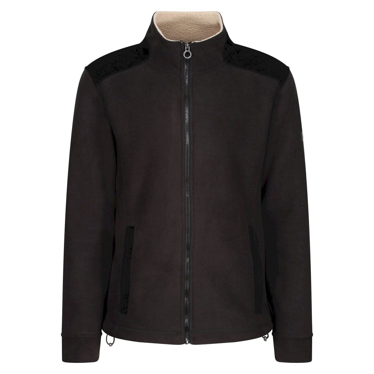 Black - Front - Regatta Professional Mens Full Zip Fleece Jacket