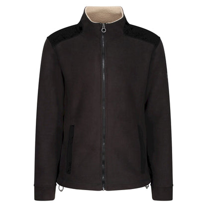 Black - Front - Regatta Professional Mens Full Zip Fleece Jacket