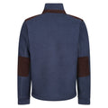 Navy - Pack Shot - Regatta Mens Faversham Full Zip Fleece Jacket