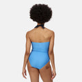 Sonic Blue-Navy - Lifestyle - Regatta Womens-Ladies Flavia One Piece Swimsuit