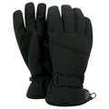 Black - Front - Regatta Unisex Adult Hand In Waterproof Ski Gloves