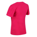 Pink Fusion - Close up - Regatta Childrens-Kids Bosley V Heart T-Shirt
