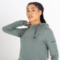 Duck Green - Lifestyle - Dare 2B Womens-Ladies Out & Out Marl Fleece Hoodie