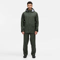 Olive - Back - Regatta Mens Stormflex II Waterproof Jacket