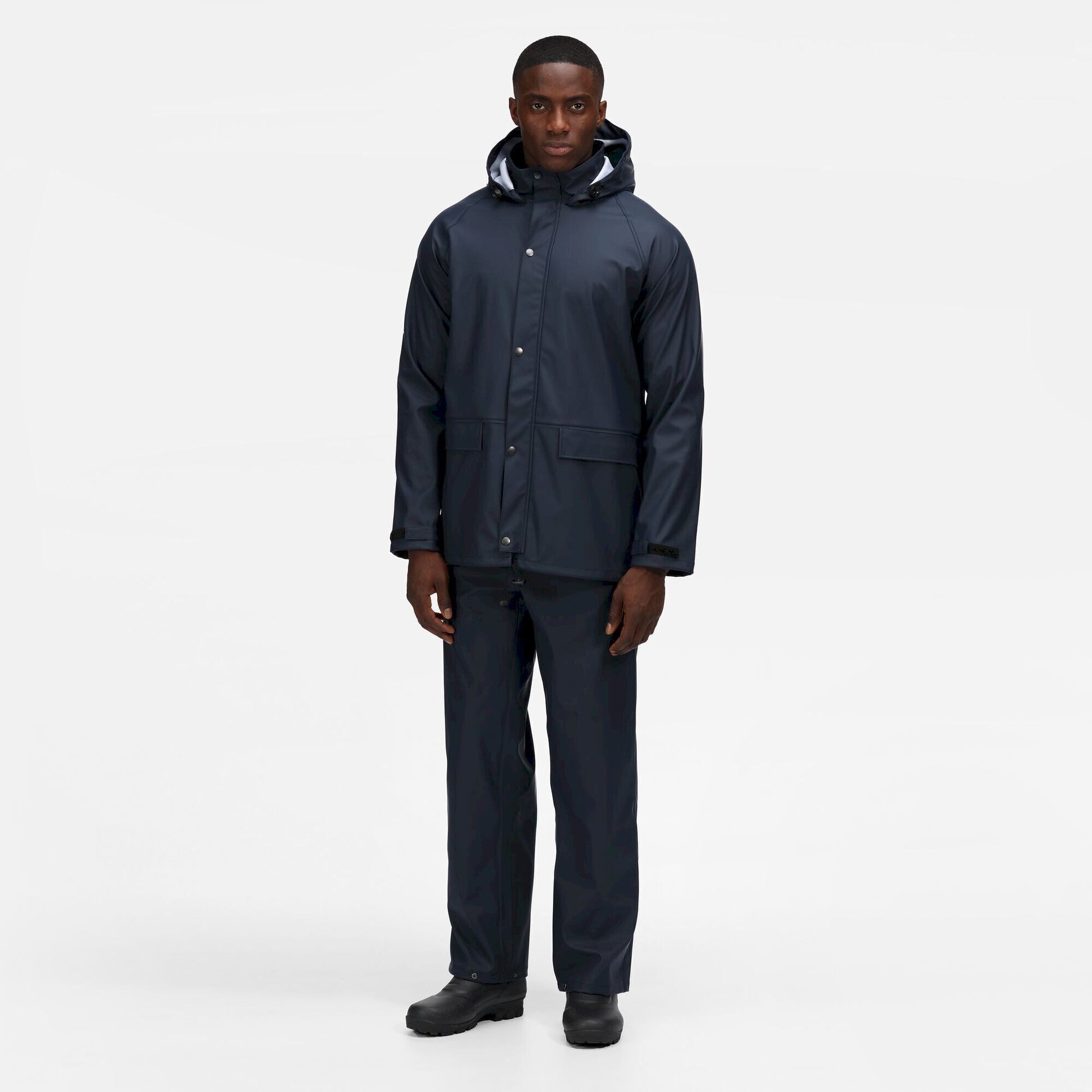 Navy - Back - Regatta Professional Mens Waterproof Jacket