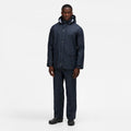 Navy - Back - Regatta Mens Stormflex II Waterproof Jacket