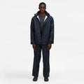 Navy - Side - Regatta Mens Stormflex II Waterproof Jacket