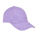 Pastel Lilac - Back - Regatta Childrens-Kids Cuyler III Animal Print Cap