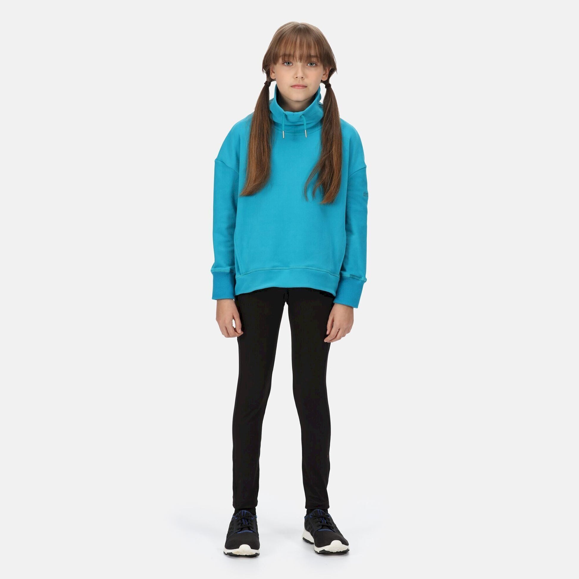 Enamel - Side - Regatta Childrens-Kids Laurden Overhead Fleece