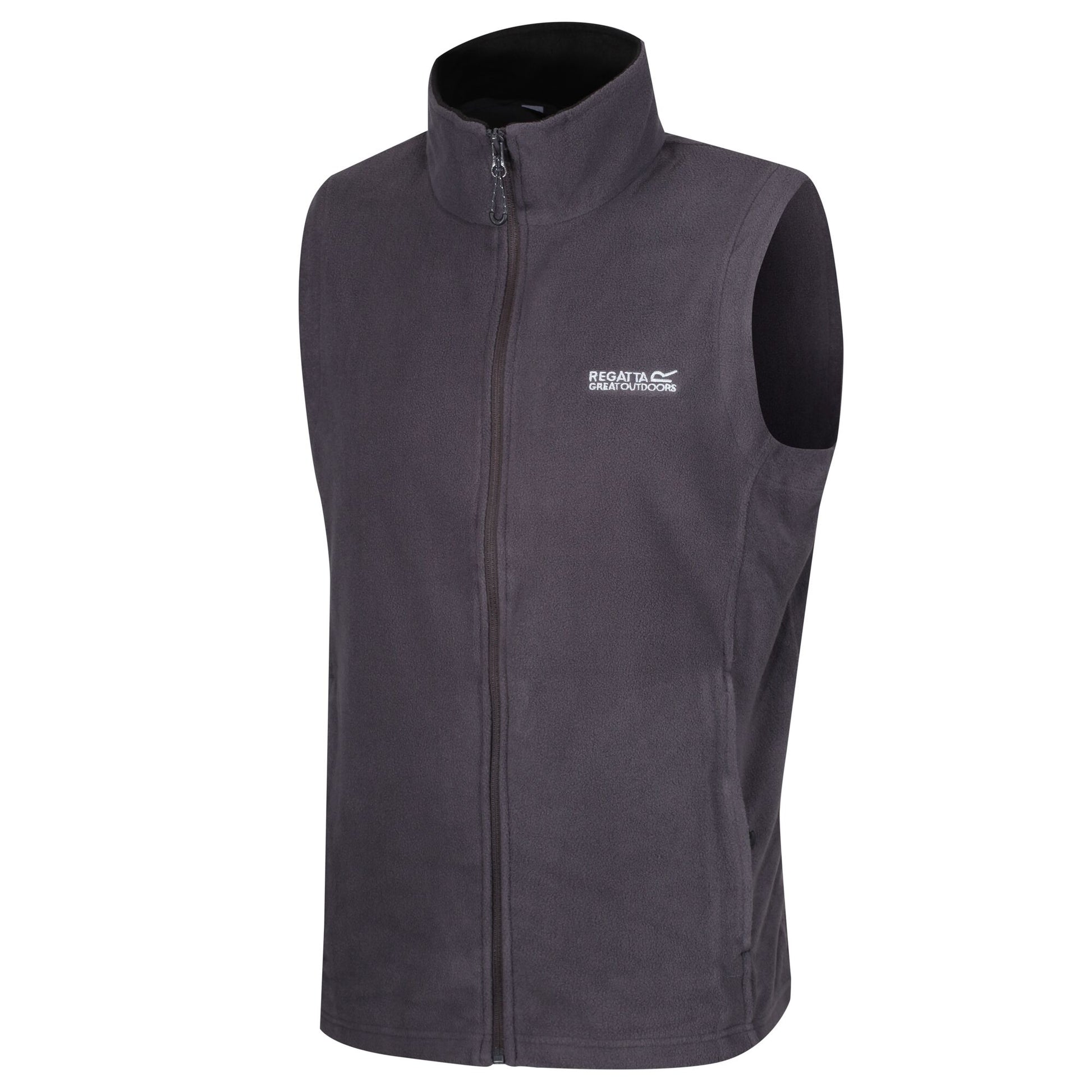Iron-Black - Side - Regatta Great Outdoors Mens Outdoor Classics Tobias II Bodywarmer - Gilet