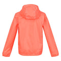 Fusion Coral - Pack Shot - Regatta Childrens-Kids Catkin Waterproof Jacket