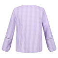 Pastel Lilac - Pack Shot - Regatta Womens-Ladies Calluna Long-Sleeved Blouse